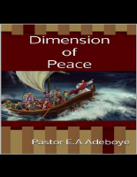 The dimension of peace - Pastor E A Adeboye.pdf